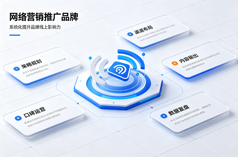 网络营销推广品牌的全维度落地方法与运营要点